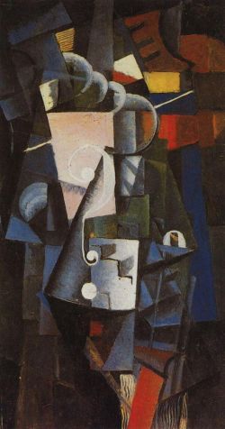 Peinture sur toile de Malevich, Vanity Box reproduction peinte à la main