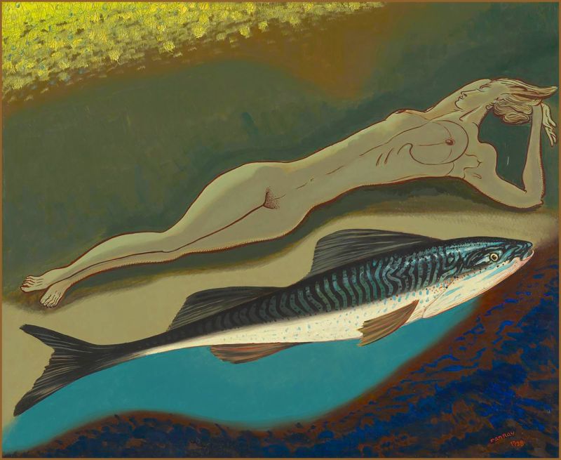Man Ray La Femme Et Son Poisson Pisces
