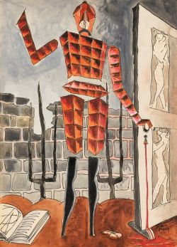 Man Ray, Le Beau Temps, 1941 reproduction peinte à la main