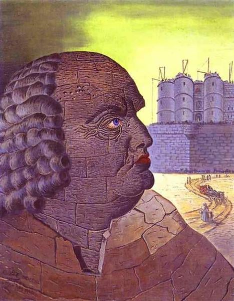 Man Ray The Imaginary Portrait Of The Marquis De Sade - 1940