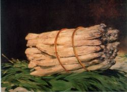 Manet, Aperges reproduction peinte à la main