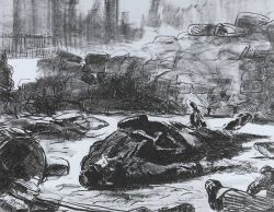 Manet, Guerre Civile reproduction peinte à la main