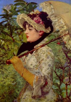 Manet, Jeanne reproduction peinte à la main