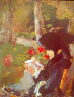 Manet, La Mère De Manet reproduction peinte à la main