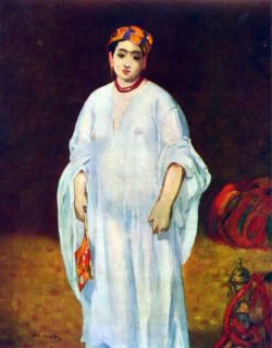 Manet, Le Sultan reproduction peinte à la main