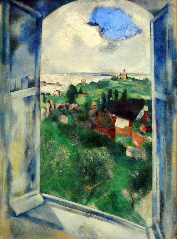 Marc Chagall La Fenetre Sur L Ile De Brehat 1924
