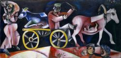 Peinture sur toile de Marc Chagall The Cattle Dealer reproduction peinte à la main