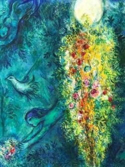 Peinture sur toile de Marc Chagall Untitled - 1961 reproduction peinte à la main