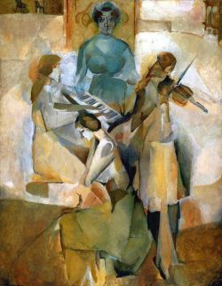 Marcel Duchamp Sonata 1911 reproduction peinte à la main