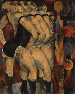 Marcel Gromaire Girls Dancing 1929 reproduction peinte à la main