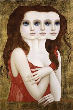 Margaret Keane Complicated Lady 1976 reproduction peinte à la main