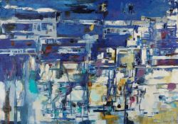 Maria-helena Vieira Da Silva Les Jardins De Germaine 1958 reproduction peinte à la main