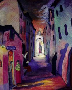 Marianne Von Werefkin Ave Maria 1927 reproduction peinte à la main