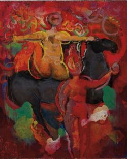 Marino Marini Babilonia 1958 reproduction peinte à la main