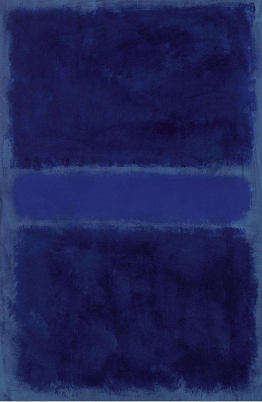 Mark Rothko Blue On Blue On Blue - Untitled 1968