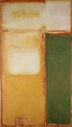 Peinture sur toile de Mark Rothko N 11 - 1949 reproduction peinte à la main