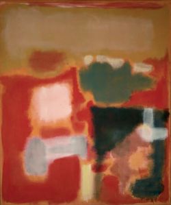 Peinture sur toile de Mark Rothko N 18 1948 reproduction peinte à la main