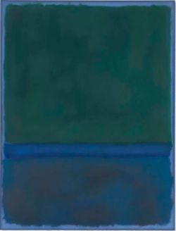 Peinture sur toile de Mark Rothko No. 17 1957 reproduction peinte à la main