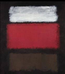 Peinture sur toile de Mark Rothko No. 1 White And Red 1962 reproduction peinte à la main