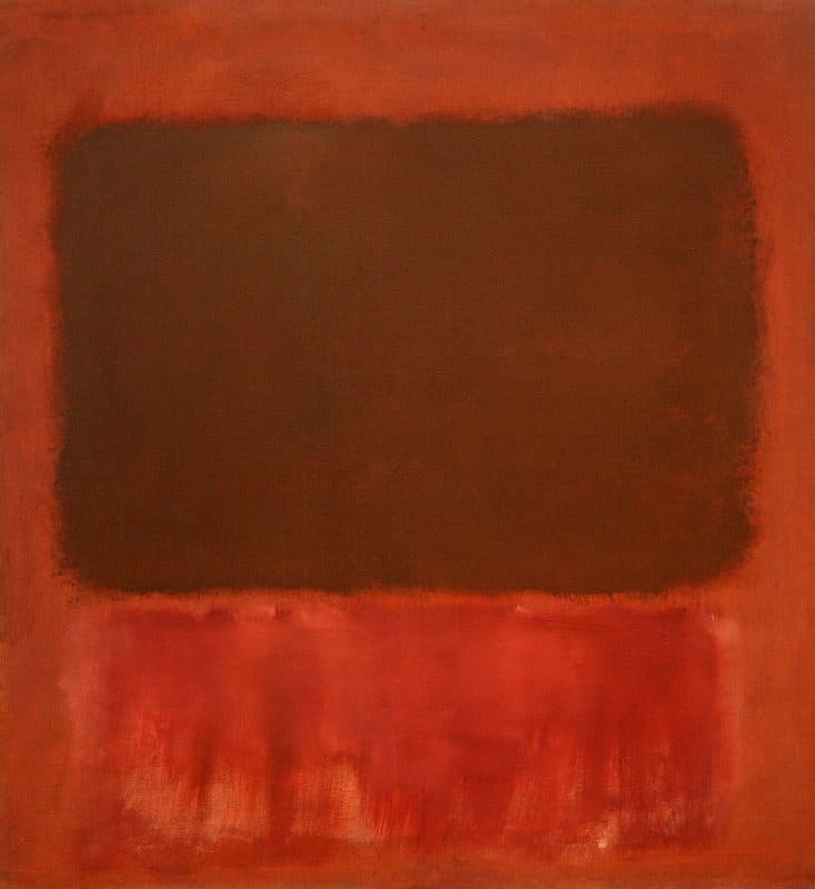 Mark Rothko No 17 Mulberry And Brown 1958