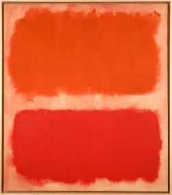 Peinture sur toile de Mark Rothko Number 22 Reds 1957 reproduction peinte à la main