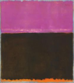 Peinture sur toile de Mark Rothko Sans Titre 1953 reproduction peinte à la main