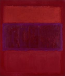 Peinture sur toile de Mark Rothko Untitled 1957 reproduction peinte à la main