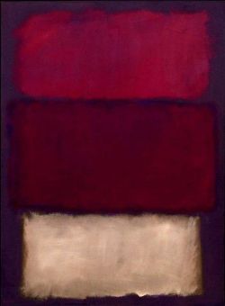 Peinture sur toile de Mark Rothko Untitled 1960 reproduction peinte à la main