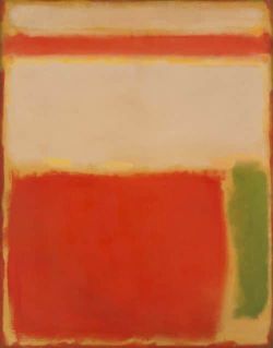 Peinture sur toile de Mark Rothko Untitled Yellow And Orange - 1949 reproduction peinte à la main