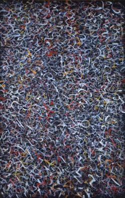 Mark Tobey Verso I Bianchi 1957 reproduction peinte à la main