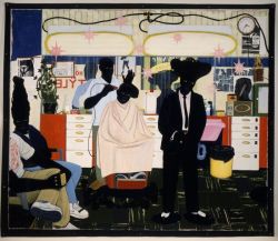 Peinture sur toile de Kerry James Marshall, De Style reproduction peinte à la main