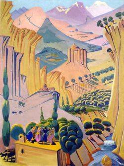 Martiros Sarian Armenia 1923 reproduction peinte à la main