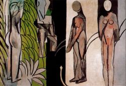 Matisse, Baigneuses à La Rivière reproduction peinte à la main