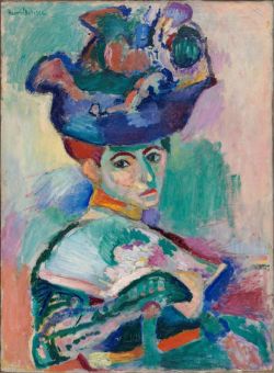 Matisse, Femme Avec Un Chapeau reproduction peinte à la main