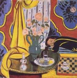 Matisse, Harmonie En Jaune - 1927 - 28 reproduction peinte à la main