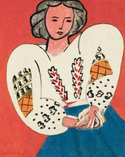 Matisse, La Blouse Roumaine reproduction peinte à la main