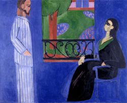 Matisse, La Conversation reproduction peinte à la main
