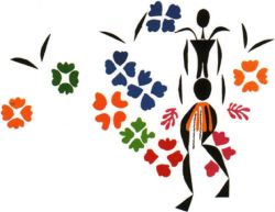 Matisse, La Négresse reproduction peinte à la main
