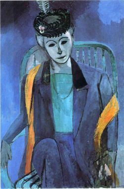 Matisse, Portrait Of Madame Matisse - Bande Verte reproduction peinte à la main