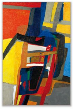 Maurice Esteve Le Branchu 1955 reproduction peinte à la main