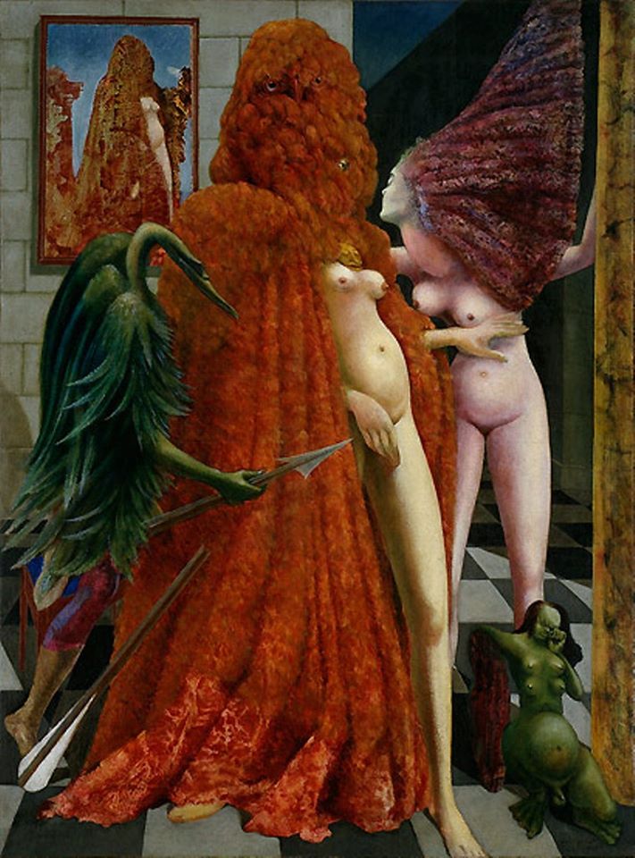 Max Ernst Attirement Of The Bride La Toilette De La Mari E 1940.