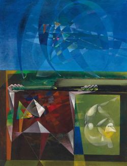 Max Ernst Don Juan Et Faustroll 1951 reproduction peinte à la main