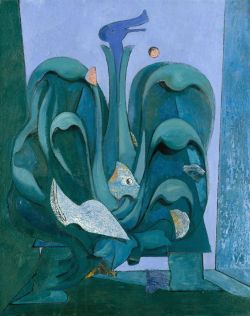 Max Ernst Figure Humaine 1930 reproduction peinte à la main