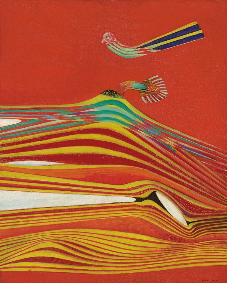 Max Ernst Paysage - Effet D Attouchement 1934-35