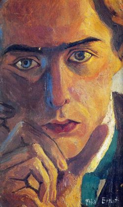 Max Ernst Self-portrait reproduction peinte à la main