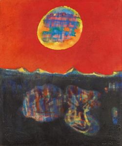 Max Ernst Terre De Feu 1956 reproduction peinte à la main