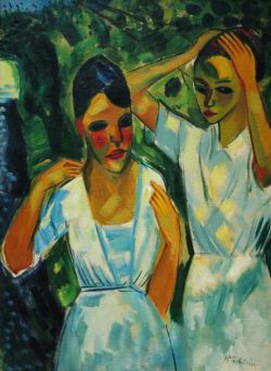 Max Pechstein Sunlight reproduction peinte à la main