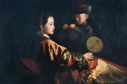 Peinture sur toile de May Lim Sans Titre reproduction peinte à la main