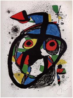 Peinture sur toile de Miro Carota reproduction peinte à la main