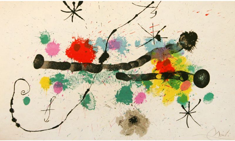 Miro Joan 1964 In Je Travaille Comme Un Jardinier